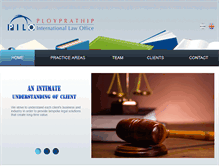 Tablet Screenshot of ployprathip.com